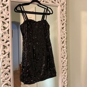 H&M sequin cocktail mini dress